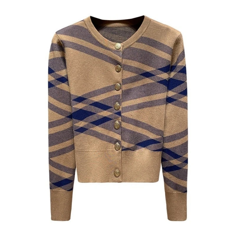 Autumn Winter Knit Long Sleeve Cardigan Sweater For Women Tops Knitwear Coat Ladies Outerwear Clothing