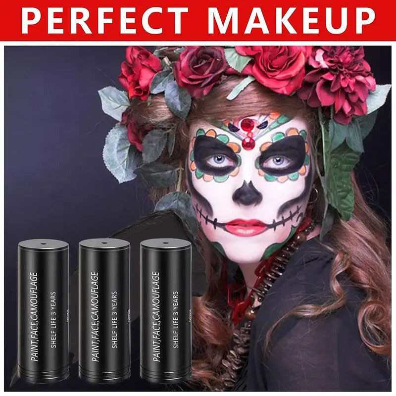 3pcs Camouflage Oil Paint for Military Training Makeup
