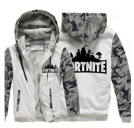 Camo Hoodie and Cardigan from Fortnite Collection