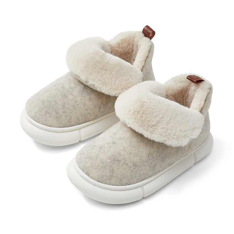 Warm Winter Women's Platform Bag with Soft Sole