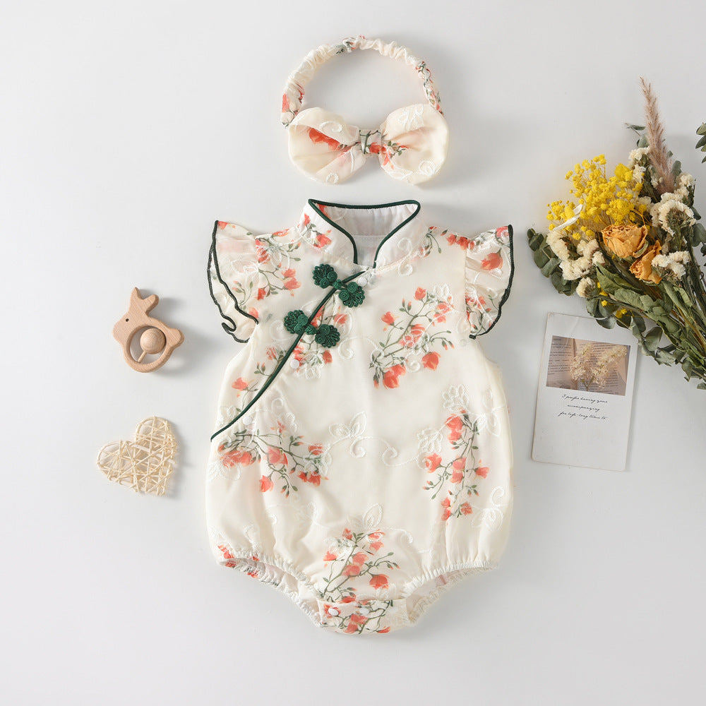Full Moon Birthday Princess Elegant Outfit, Lightweight Bodysuit