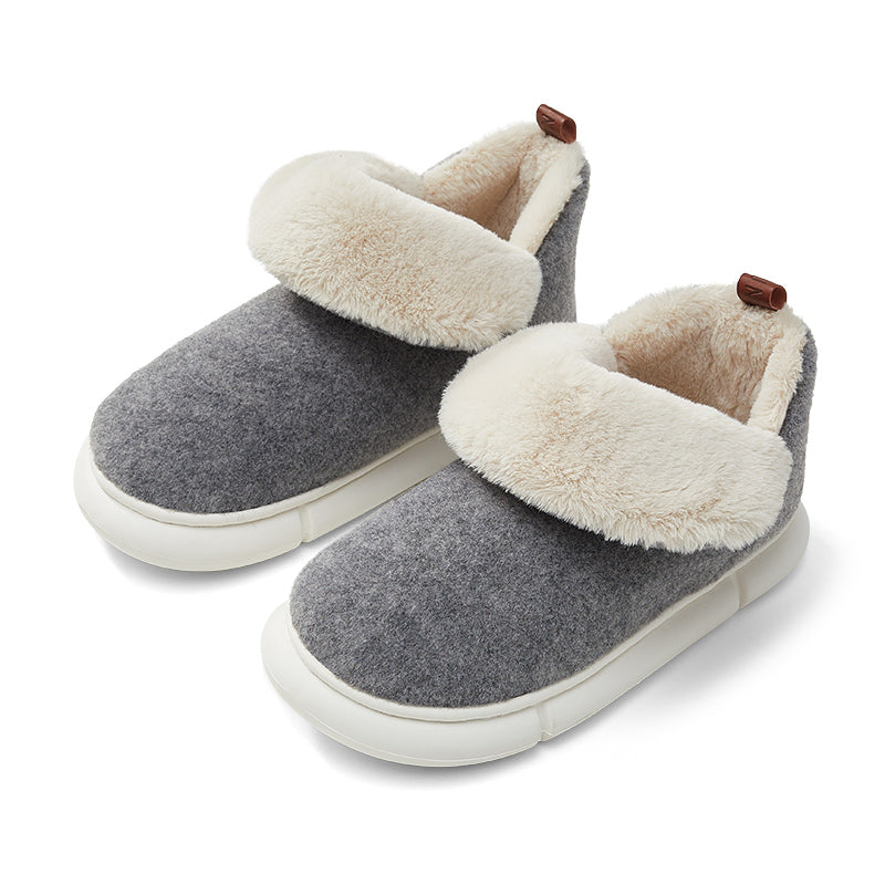 Warm Winter Women's Platform Bag with Soft Sole