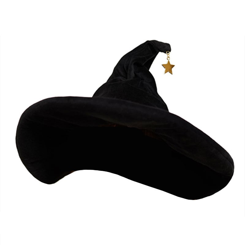 Halloween Fashion Suede Bow Hat with Strap