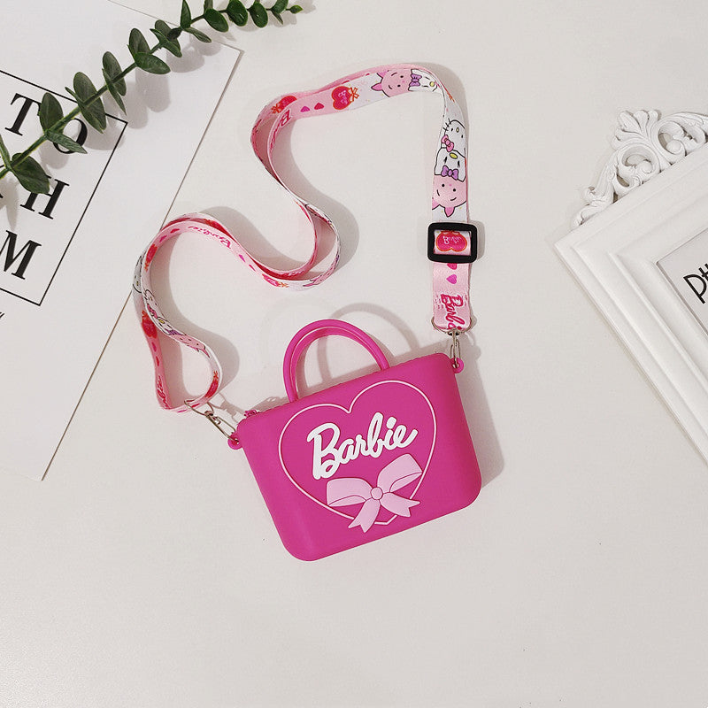 Children's Silicone Barbie Heart Handbag - Amazon Best Seller