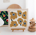 Poppy Punch Needle Kit with Embroidery Materials (One Set)