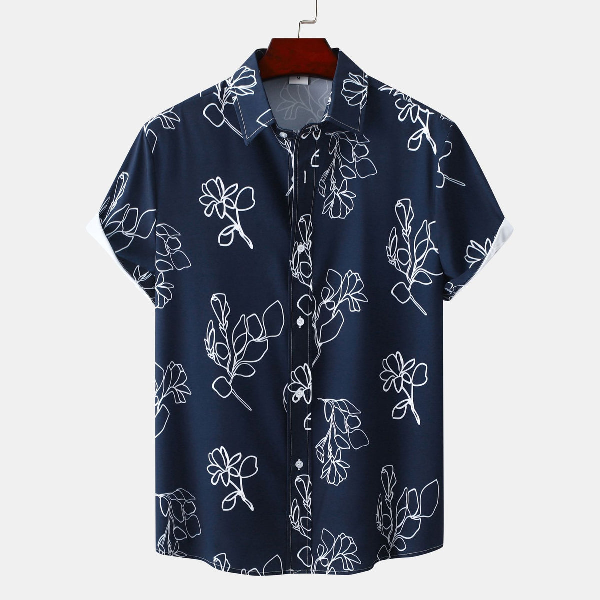 2024 New Men's Short Sleeve Hawaiian Shirt