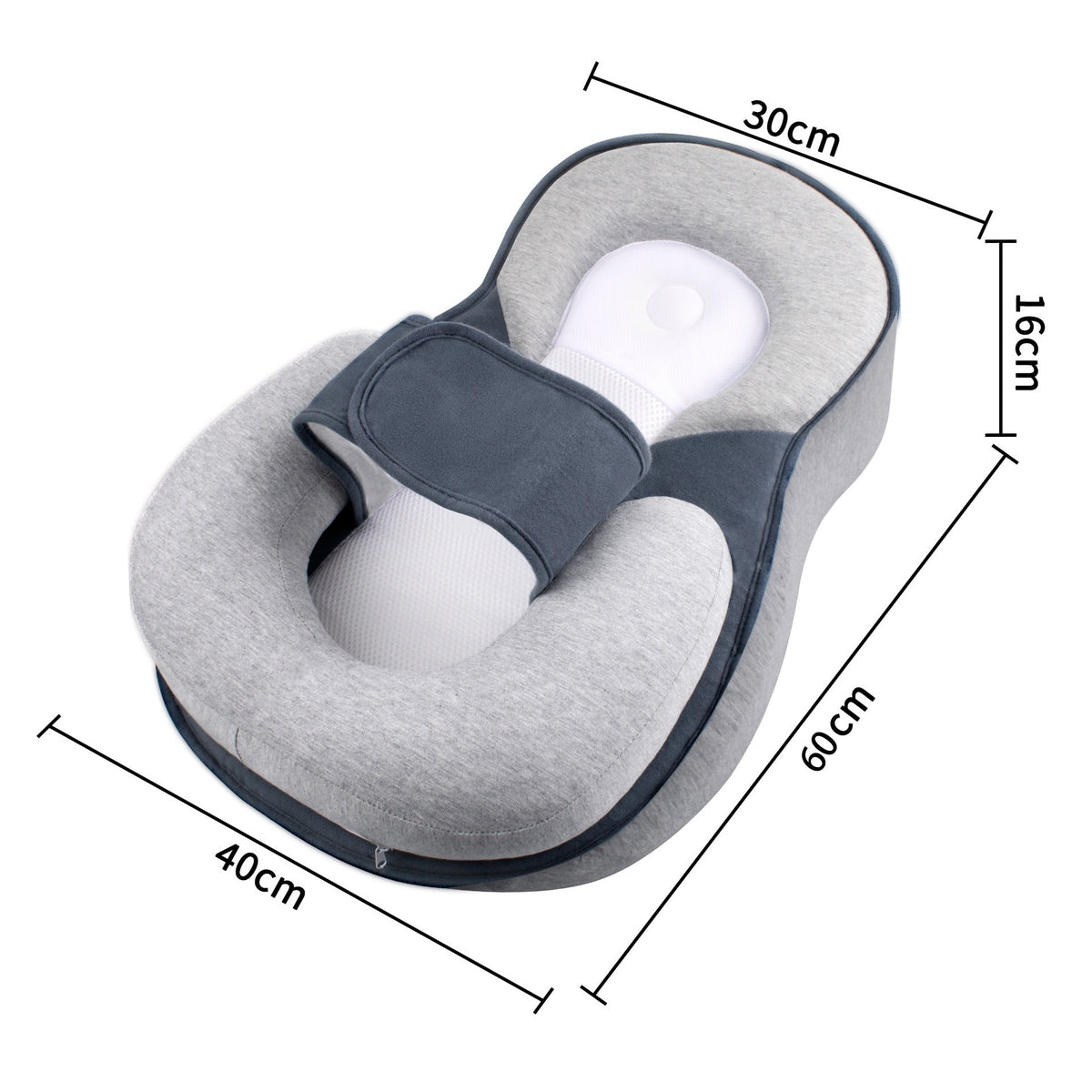 Infant Anti-Reflux Incline Pillow Baby Feeding Aid Newborn Reclining Pad Nursing Pillow
