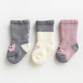 Medium Tube Combed Cotton Baby Socks (Set of 5)