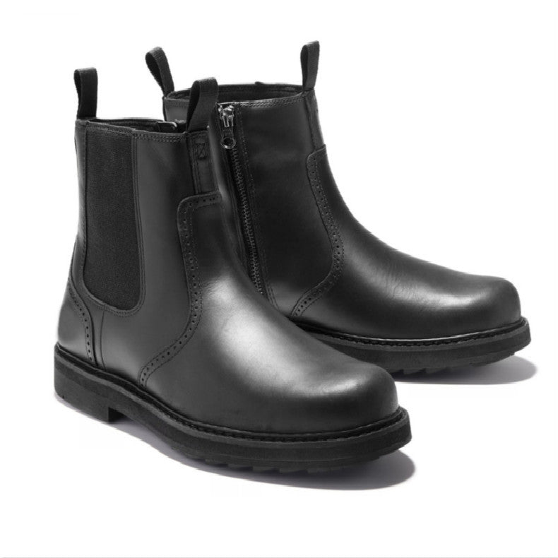 Handmade Frosted High-Top Casual Men's Boots
