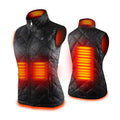 Autumn and winter women's heating suit intelligent heating vest warm clothing USB charging electric vest jacket