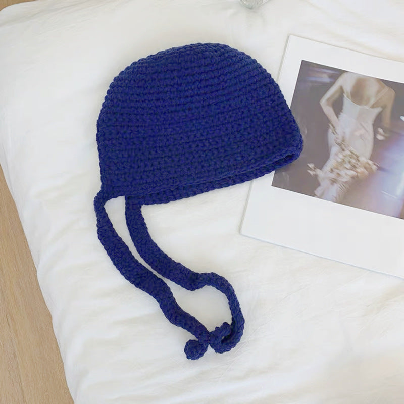Cute Retro Wool Hat for Women - All Match Style