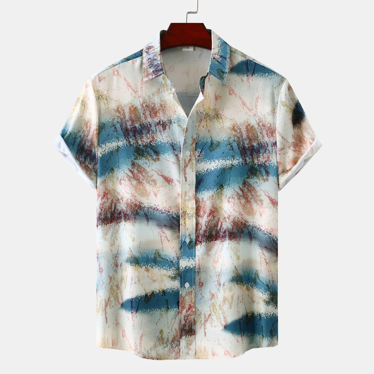 2024 New Men's Short Sleeve Hawaiian Shirt
