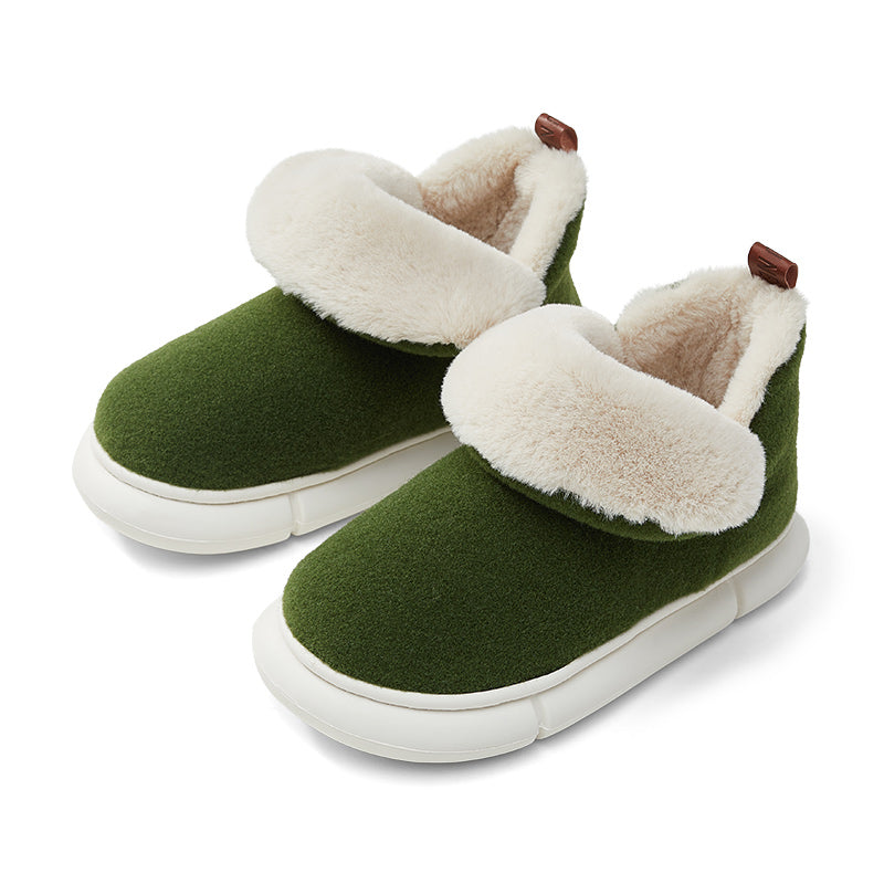 Warm Winter Women's Platform Bag with Soft Sole