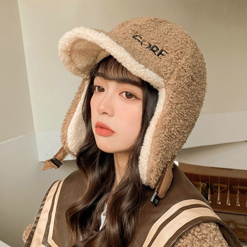 Warm Lamb Wool Fleece for Women's Cycling Gear