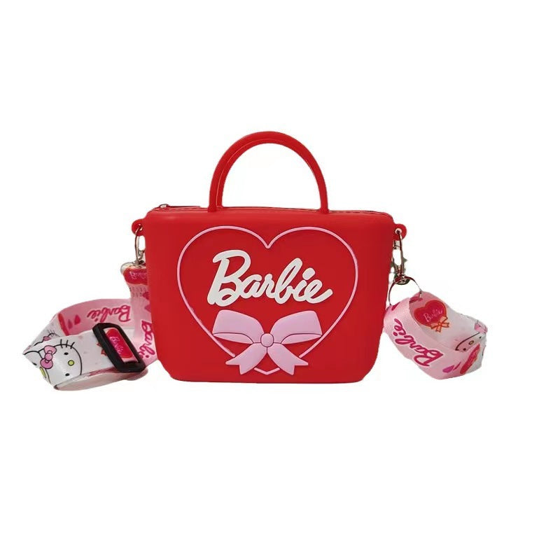Children's Silicone Barbie Heart Handbag - Amazon Best Seller
