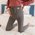 Pregnant Women's Slim Striped Leggings for Spring/Autumn