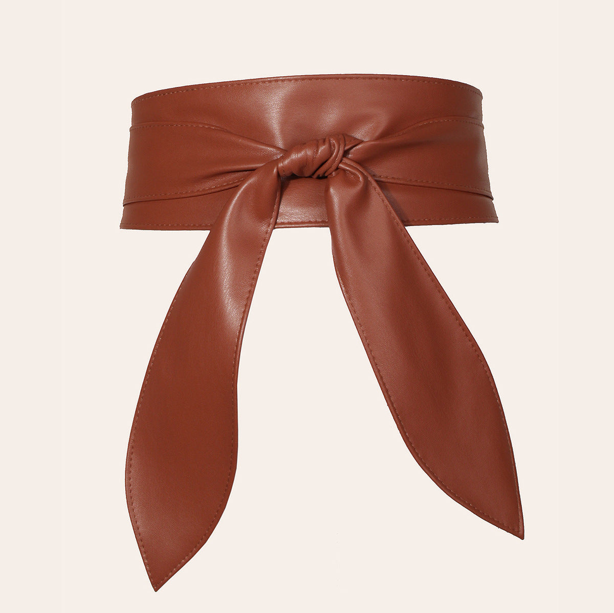 Women's Wide Waist Belt, Soft, Versatile, Elegant Bow Ribbon