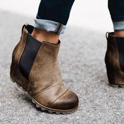 Wedge Heel Martin Boots for Europe and America
