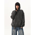 Men's  Retro Striped Zip-Up Hoodie - Loose Fit Casual Fall Winter Sweatshirt Jacket, Versatile Trendy Couple Outerwear