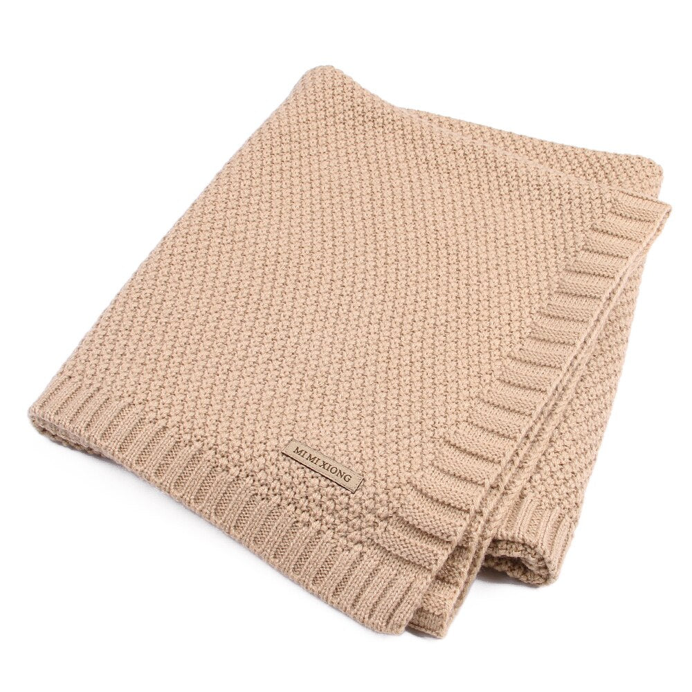 Cozy Knit Baby Blanket