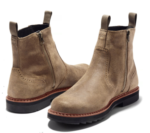 Handmade Frosted High-Top Casual Men's Boots