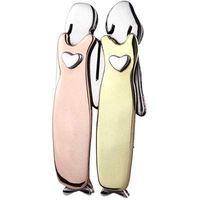 3 Sisters Brooch, Best Friends Pin