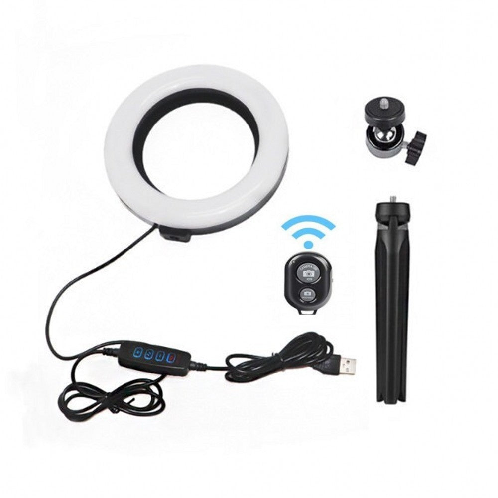 6-Inch Desktop Ring Light for Live Streaming and Makeup