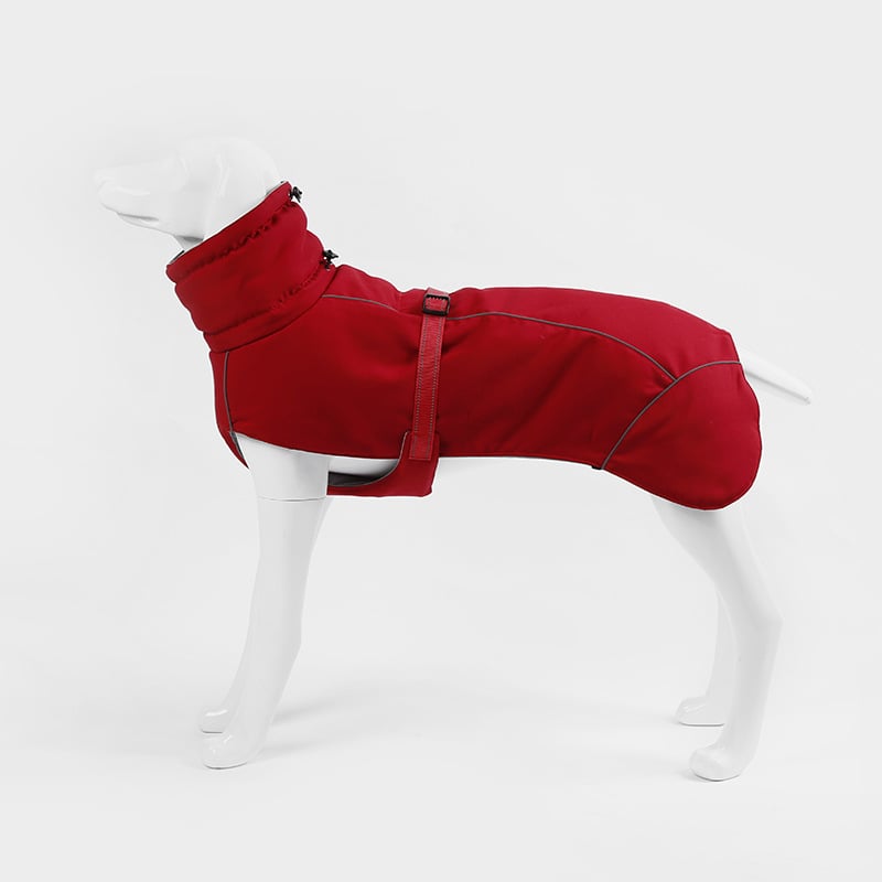 Reflective Padded Dog Clothes with Soft Warm Belly