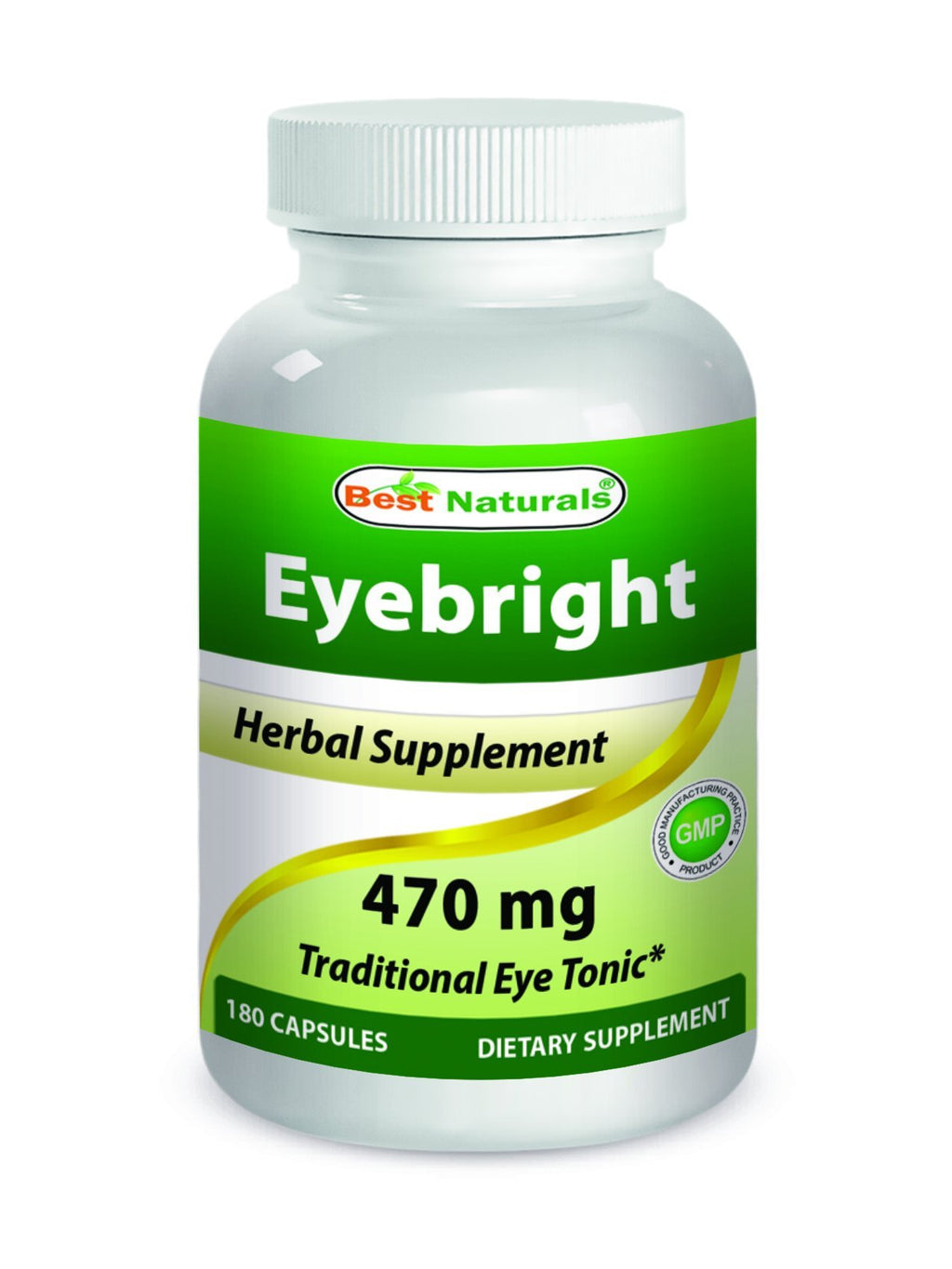 Best Naturals Eyebright 470 mg 180 Capsules