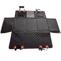 Dog Car Hammock Seat Cover, Waterproof 600D Oxford Fabric Pet Seat Protector for Back Seat, Scratch Proof & Anti-Slip