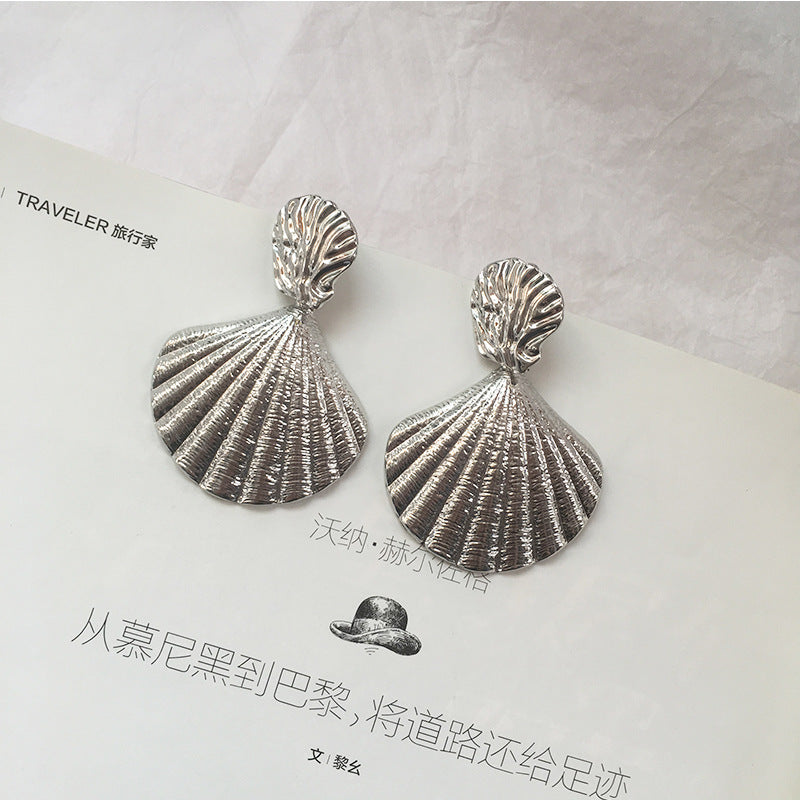 Alloy Shell Earrings and Studs Jewelry Set