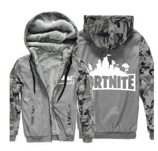 Camo Hoodie and Cardigan from Fortnite Collection