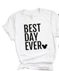 Skuggnas Best Day Ever T-Shirts with Short Sleeves