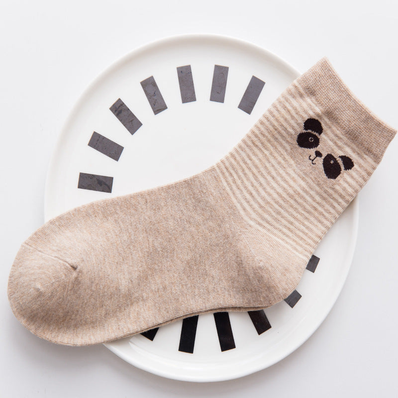 Cute Cartoon Cotton Socks for Women