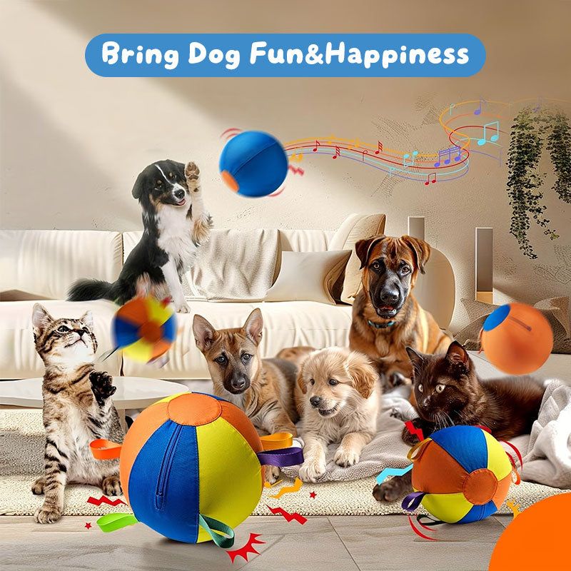 Indestructible Chew Ball for Dogs, Portable Floating Fetch Toy, Aggressive Chew Puppy Toy for Water & Outdoor Play