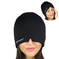 EVOLVE UP Fast Acting Migraine Relief Cap - Designed for Migraine Sinus Tension Headache Relief Double Layer Gel Ice Mask Therapeutic Migraine Mask - Cold & Hot Compression One Size Fits All