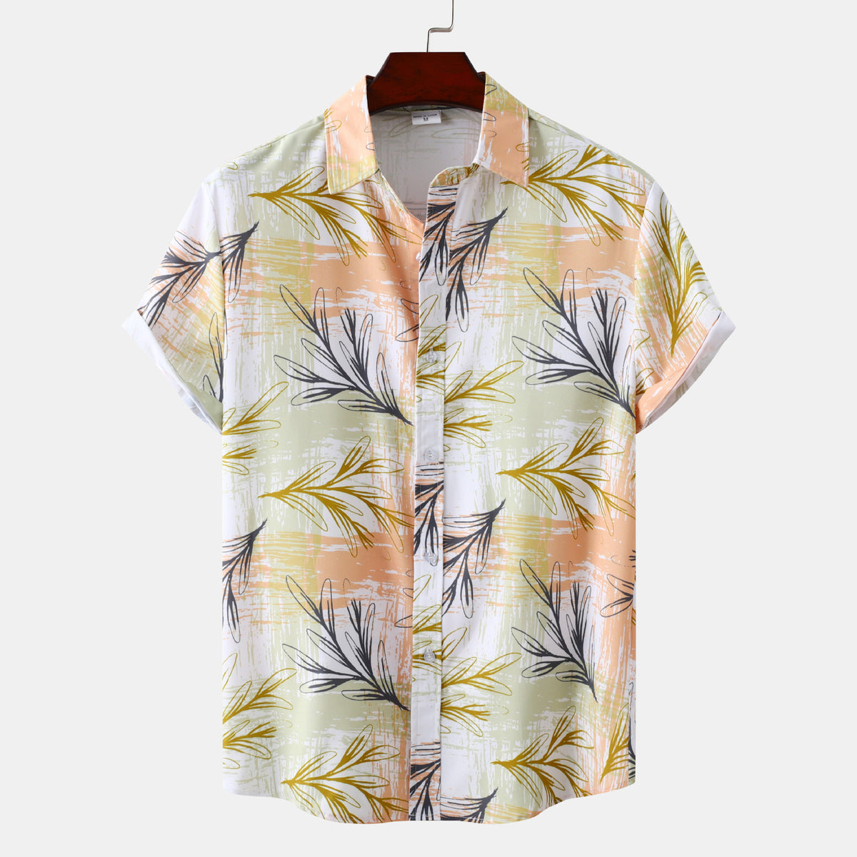 2024 New Men's Short Sleeve Hawaiian Shirt