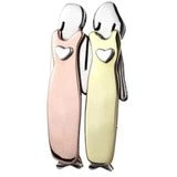 3 Sisters Brooch, Best Friends Pin