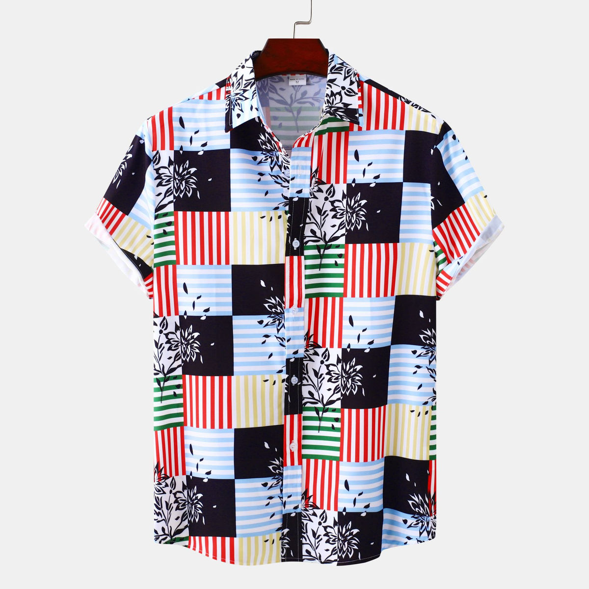 2024 New Men's Short Sleeve Hawaiian Shirt