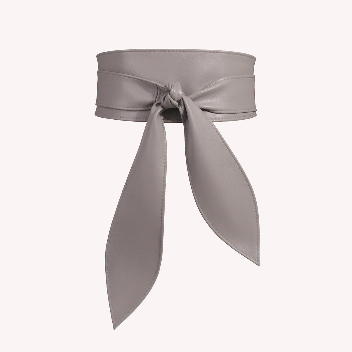 Women's Wide Waist Belt, Soft, Versatile, Elegant Bow Ribbon