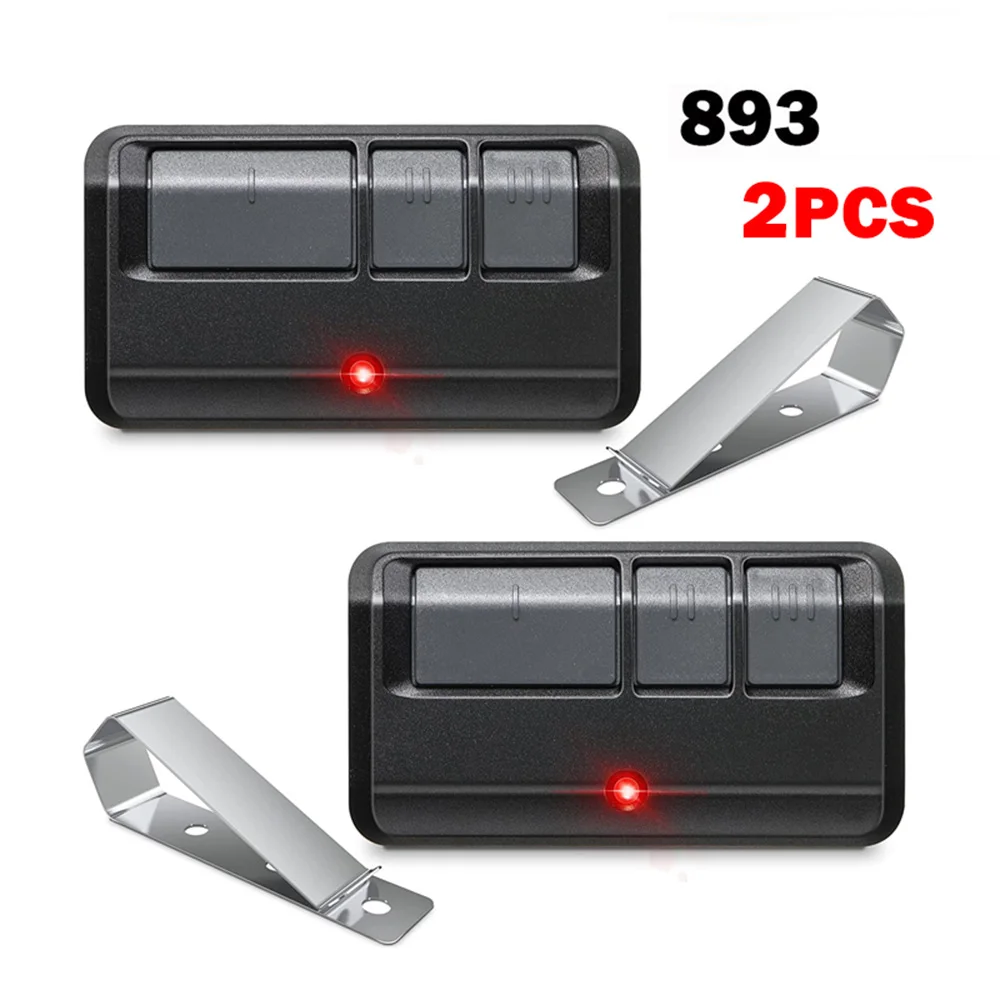 2 For Chamberlain LiftMaster Garage Door Opener Remote 893LM 953EV-P2 Learn