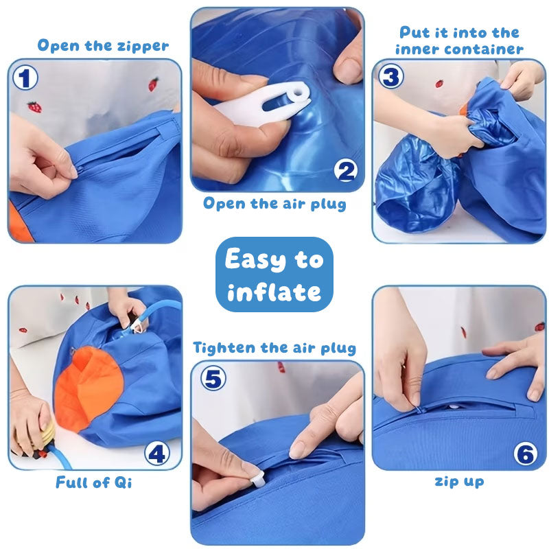 Indestructible Chew Ball for Dogs, Portable Floating Fetch Toy, Aggressive Chew Puppy Toy for Water & Outdoor Play