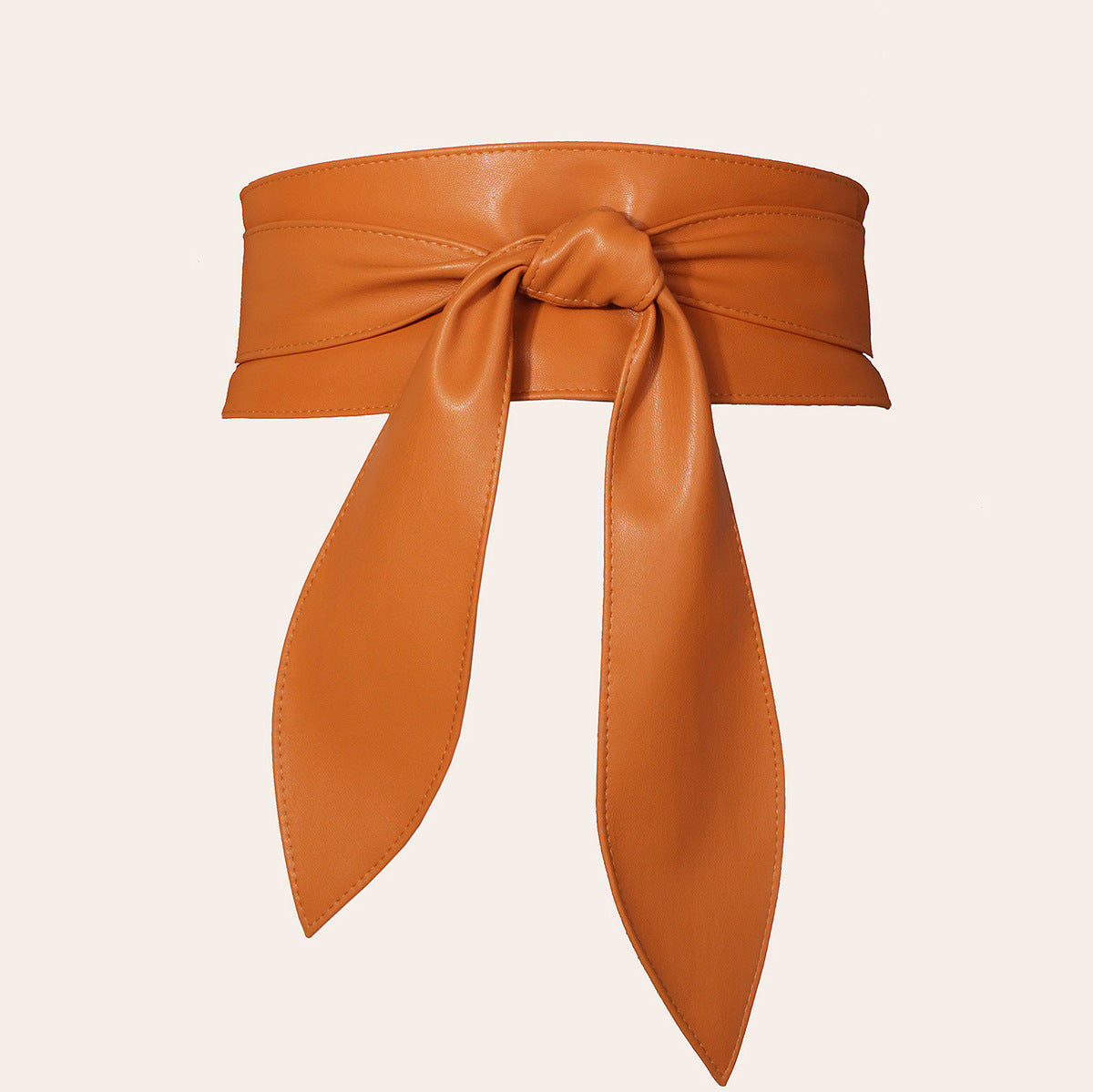 Women's Wide Waist Belt, Soft, Versatile, Elegant Bow Ribbon