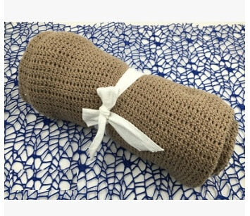 Soft Cotton Cellular Baby Blanket