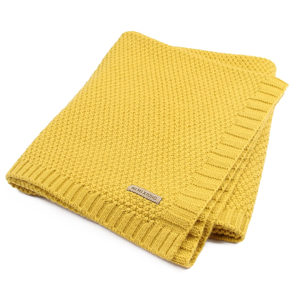 Cozy Knit Baby Blanket