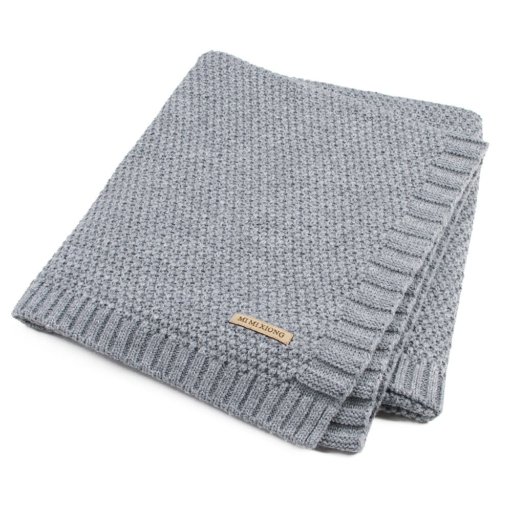 Cozy Knit Baby Blanket