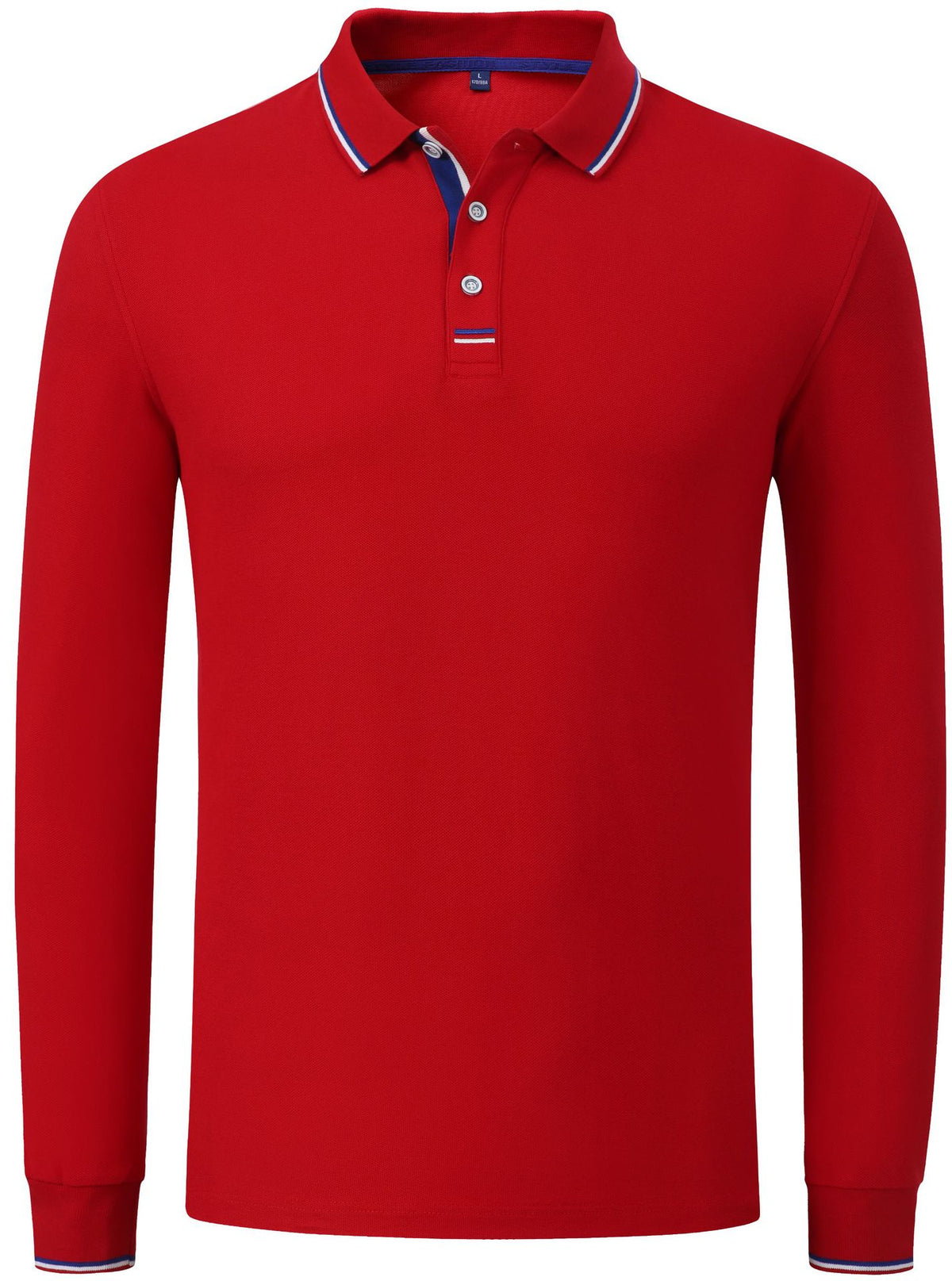 Autumn And Winter Copper Ammonia Cotton Long Sleeve Polo Group Work Clothes Golf Clothing