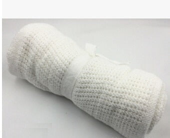 Soft Cotton Cellular Baby Blanket