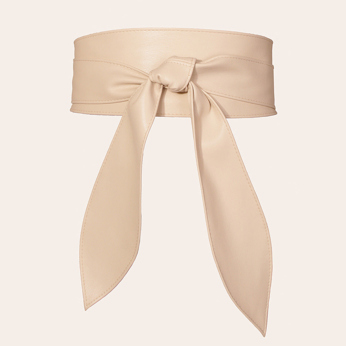Women's Wide Waist Belt, Soft, Versatile, Elegant Bow Ribbon