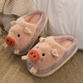 Women's Warm Cotton Slippers for Winter Home Use